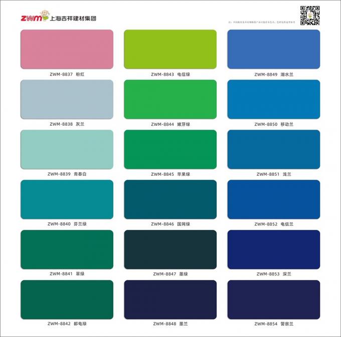 হালকা ওজন এসিপি এবং বিভিন্ন রঙ B1 FR বিল্ডিং এবং আচ্ছাদন জন্য PVDF লেপ অ্যালুমিনিয়াম কম্পোজিট প্যানেল হোটেল হাউস 5