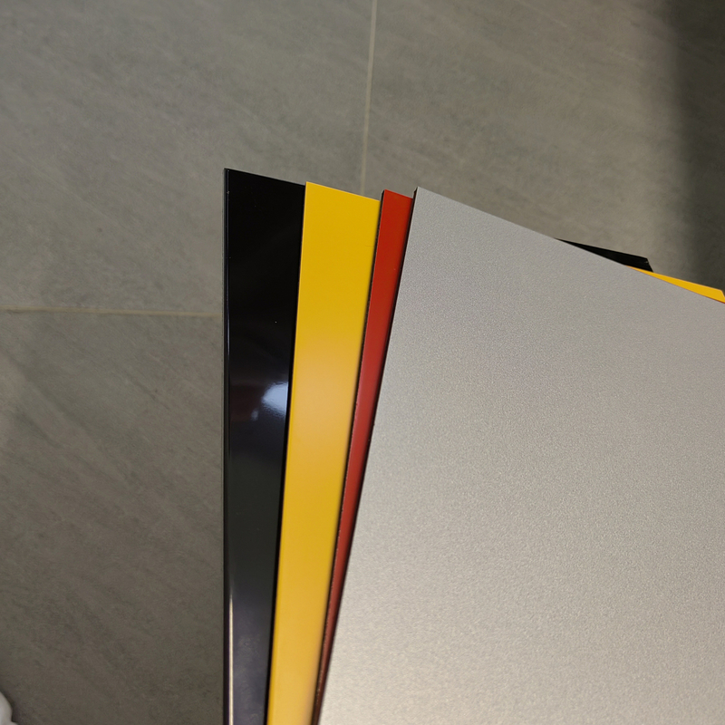 4*0.3mm PVDF ACP/Acm অ্যালুমিনিয়াম কম্পোজিট প্যানেল আউটডোর ওয়াল প্যানেল নির্মাণের জন্য M