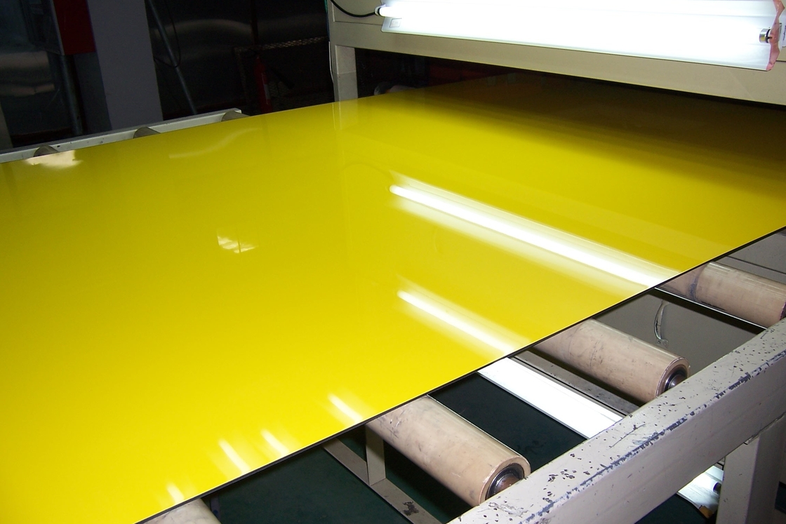 অ্যালুমিনিয়াম কম্পোজিট প্যানেল ACP Alucbond For Billboard Cladding Curtain Wall Eaves অভ্যন্তর প্রসাধন