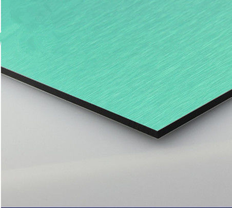 Surface Brushed 1220mm Width Weatherproof Brushed Aluminum Composite Panel