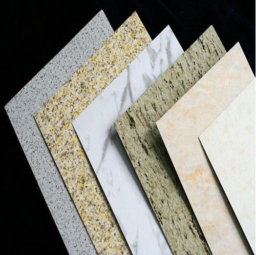 4mm PVDF Aluminum Composite Panel High Gloss Marble Grain Finish Alucobond Panel for Luxury Hotel Wall Cladding Lobby Decoration