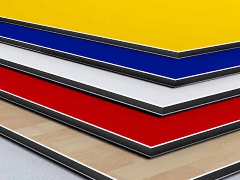 1220mm*2440mm ব্রাশ Acm বহি প্রাচীর সজ্জা বিল্ডিং cladding জন্য