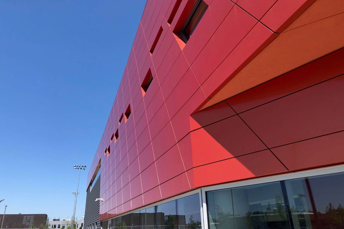 ফায়ারপ্রুফ FR B1 A2 ACP Manufacture Alucobond Drawing Aluminum Composite Panel for Cladding, Curtain wall, Eaves and Interior Decoration