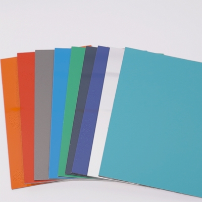 4mm PVDF অ্যালুমিনিয়াম কম্পোজিট প্যানেল 0.40mm acp শীট acm নির্মাণ উপকরণ জন্য