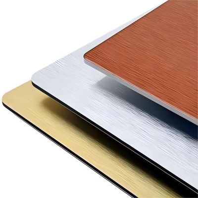 OEM কাস্টম অ্যানোডাইজড ACP 3mm, PVDF আবরণ, সাবওয়ে হল হোটেল সাজানোর জন্য অ্যান্টি-স্ক্র্যাচ